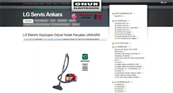 Desktop Screenshot of onurelektronik.com.tr